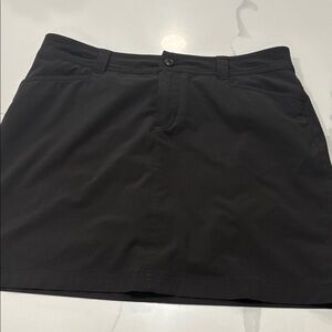 Eddie Bauer Black casual sport Mini Skirt skirt size 8